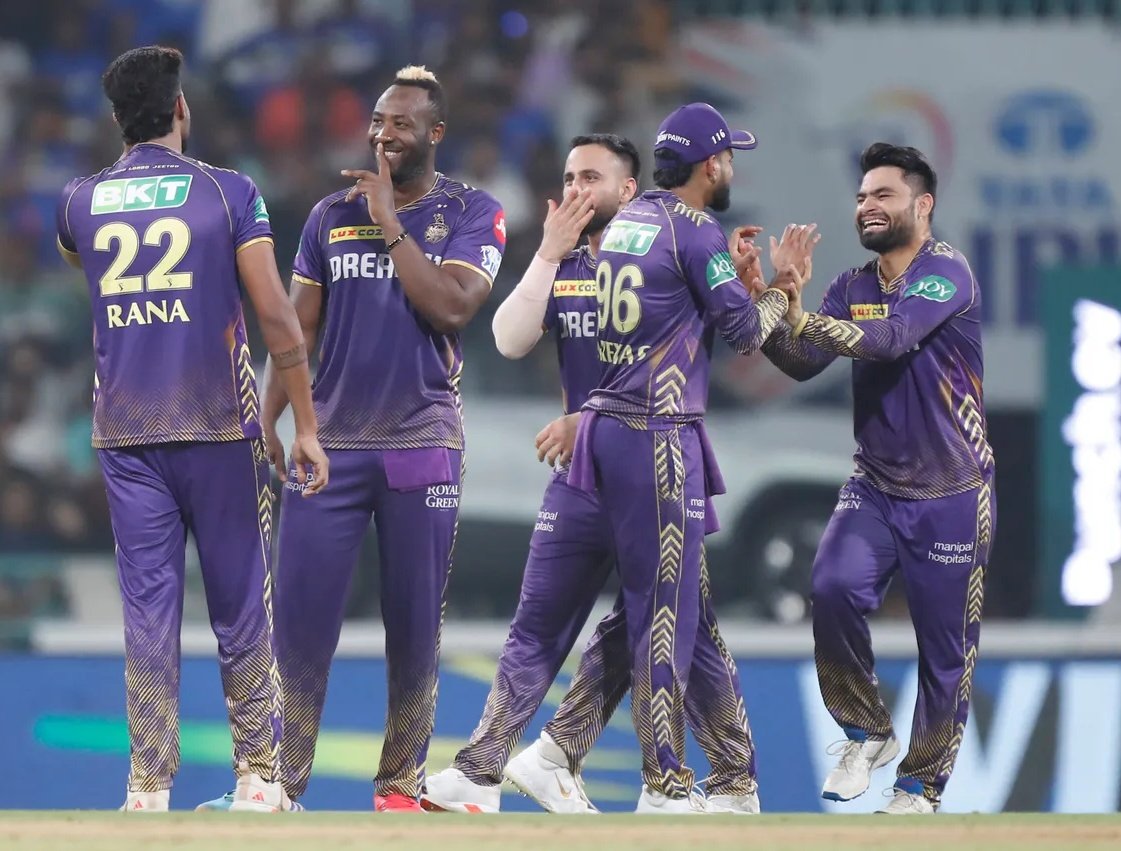 KKR players mocking BCCI and supporting Harshit Rana is highlight of the day for me 💜💜