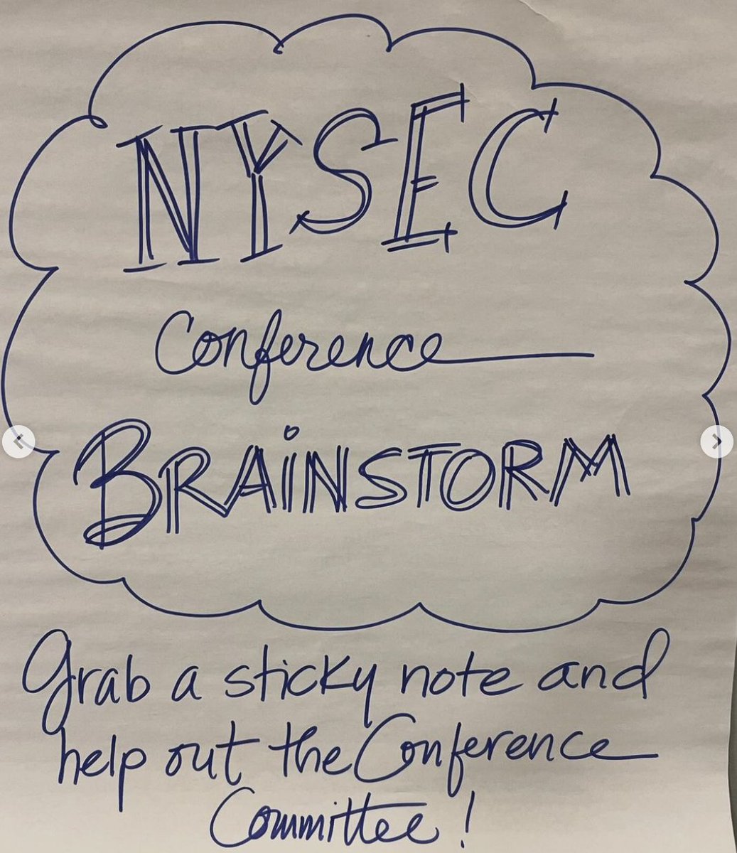 Fall Conferences are built in the Spring! NYSEC board is hard at work building an amazing conference for you!

#Conference #PD #NCTE