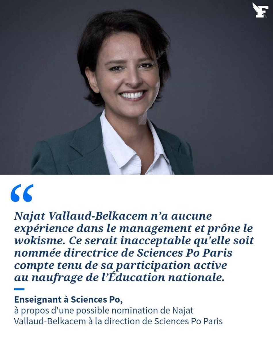 Je confirme et me réjouis qu’il reste encore des enseignants suffisamment sains d’esprit pour témoigner de l’imposture de cette franco marocaine @najatvb, adoubée par la socialoperie, celle qui instaura le fameux catéchisme islamique en permettant l’apprentissage de la langue…