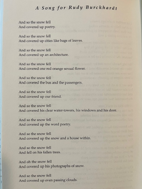 Very sad to hear that the poet David Shapiro (1947-2024), a central figure of the New York School's 2nd generation, has died. David was not only one of my favorite poets, but also a kind, generous, brilliant mentor. “This then is a possible house /...Anticipating the elegies'