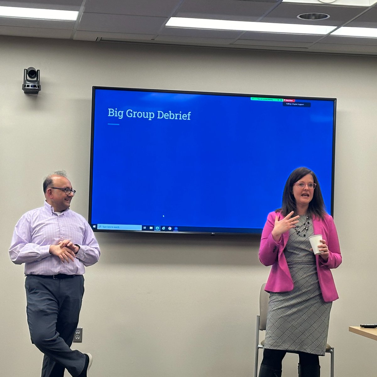 The NE Chapter of the American Psychiatric Nurses Association (APNA) held its annual Spring Conference on April 19th. Jawed Bharwani, MBBS, CHI Health Immanuel Child/Adolescent Psychiatrist and Sara Bharwani, PhD, professor at Creighton University, presented on mindfulness.