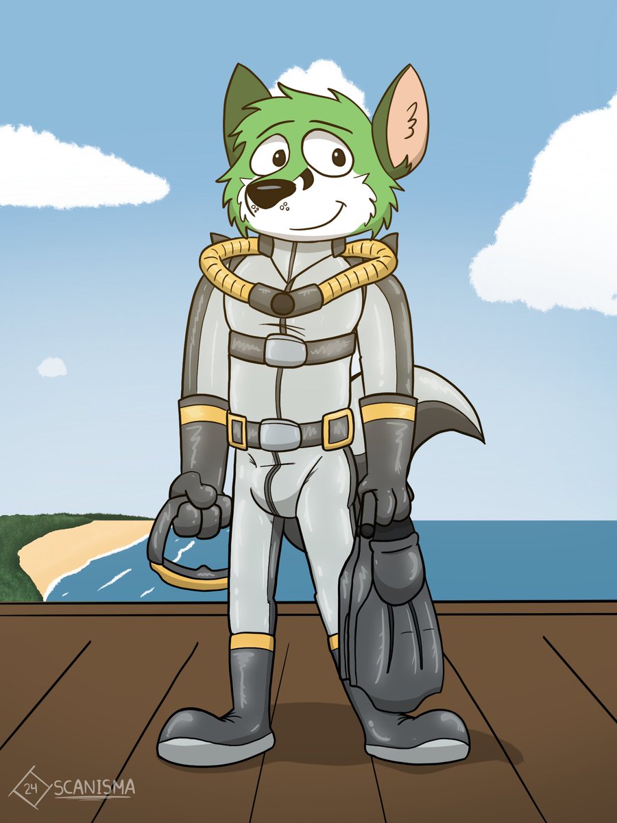 Ready for scuba diving 🤿

Commissioned by GreenUnseen