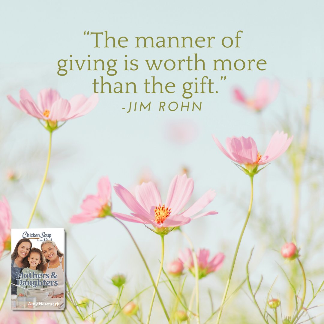There is no price tag on giving.