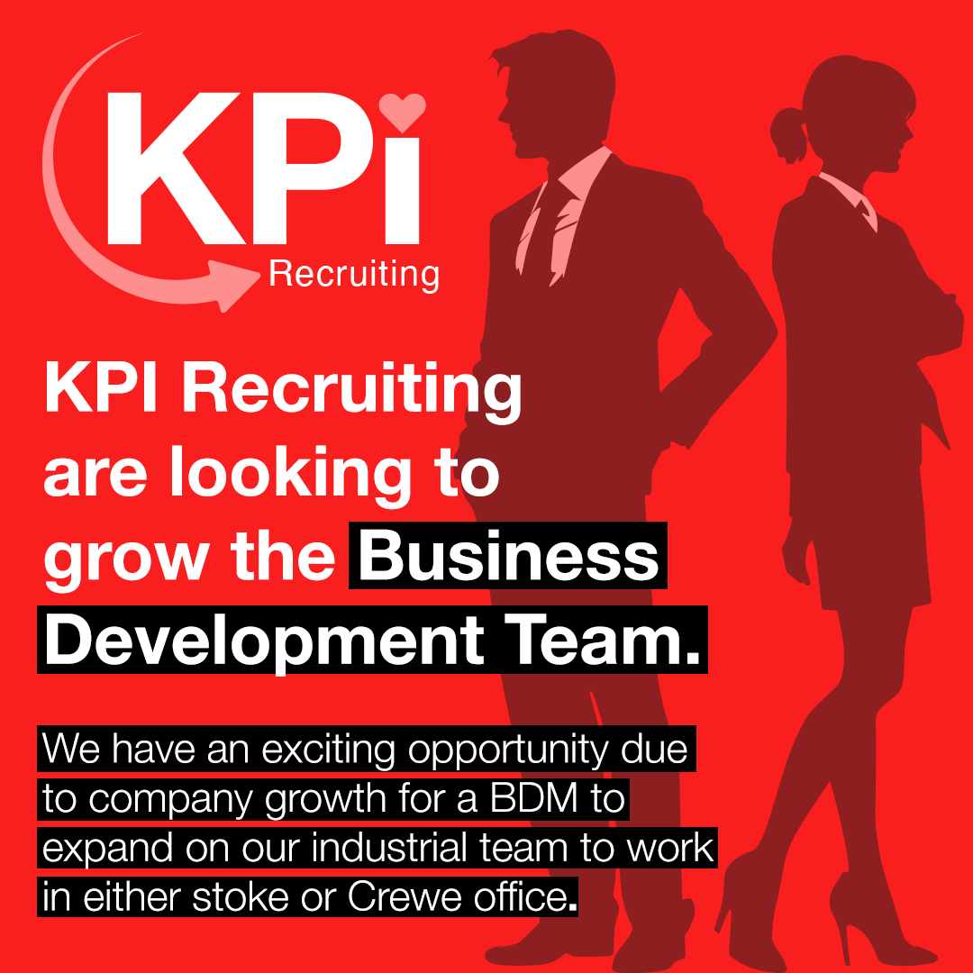 **BUSINESS DEVELOPMENT MANAGER** Crewe or Stoke. £25,000 -£40,000 DOE

Email RosieL@kpicare.co.uk or call 01782 956420 for more details.

Why join KPI? 👉 kpir.co.uk/join-us

#BDMJobs #BusinessDevelopmentManager #StokeJobs #CreweJobs #RecruitingJobs #KPIRecruiting
