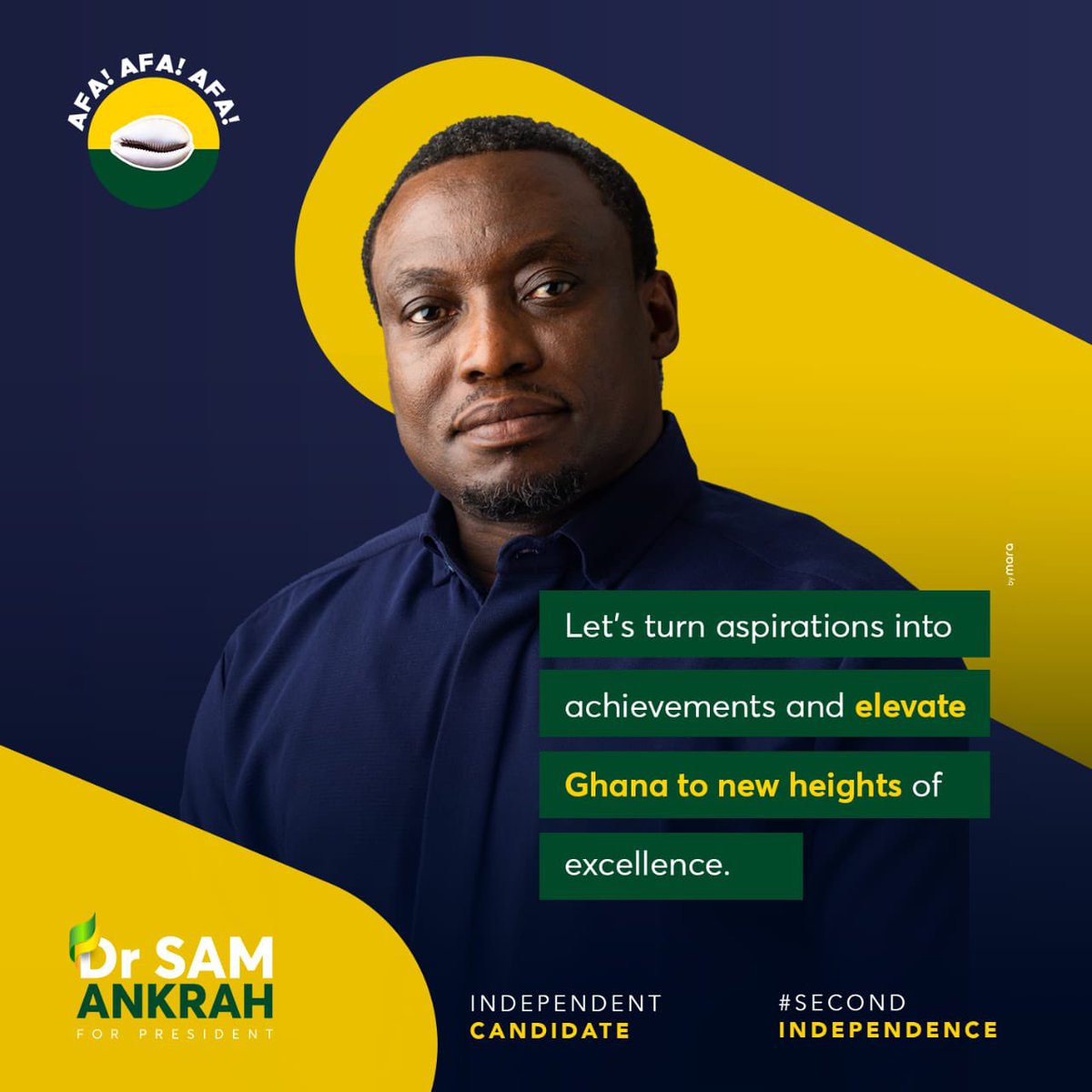 It's time to do something different. Let's break the cycle of the status quo. Vote Sam Ankrah as your next president
#AFA
#SamAnkrah2024
#AffordableGhana
#RebootGhana
#Breakthecycle