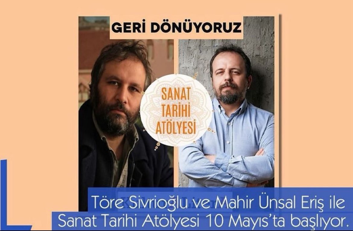 Töre Sivrioğlu ve Mahir Ünsal Eriş ile Sanat Tarihi Atölyesi geri dönüyor! Mahir Ünsal Eriş ve Töre Sivrioğlu başlangıçtan günümüze sanatın öyküsünü anlatıyorlar. KulturaLitera için hazırladıkları bu özel çalışma üç dersten oluşuyor. literaedebiyat.com/post/tore-sivr…