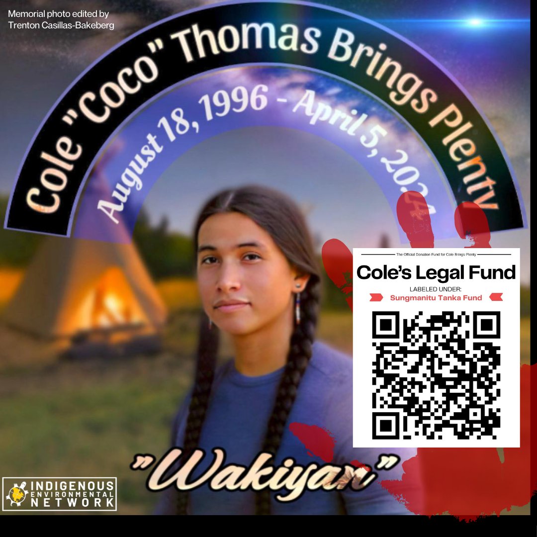 The dehumanization of Indigenous Peoples fast-track settler-colonial assimilation and termination politics, leaving our MMIW/R dismissed by the system. Murdered relatives like Cole Brings Plenty DESERVES justice and a proper investigation! #JusticeForCole #JusticeForMMIWR
