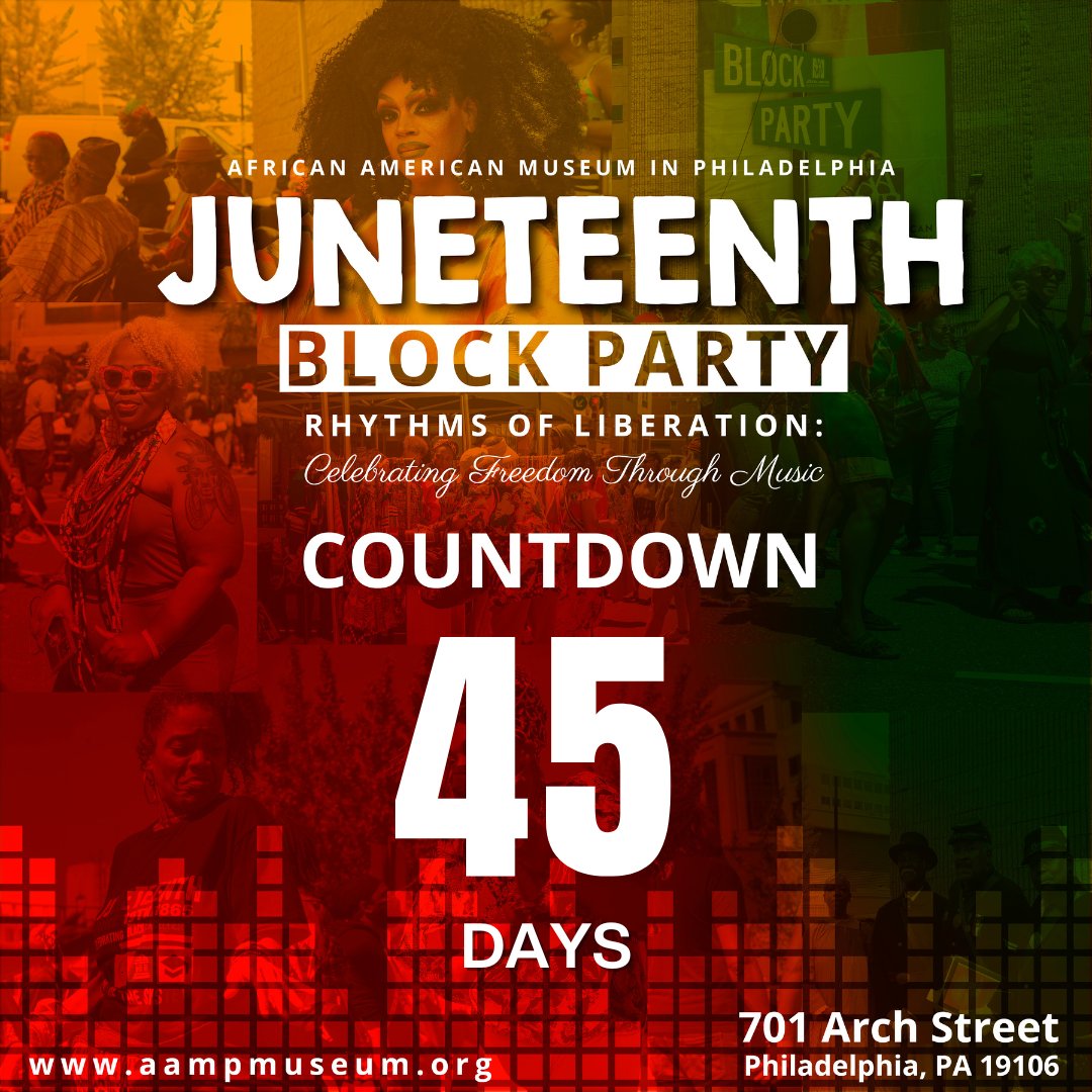 Join us for our annual Juneteenth Block Party at AAMP! 🎶 Celebrate freedom with a multicultural vendor village, delicious food, and live performances. Stay tuned for updates! #JuneteenthBlockParty #AAMP #FreedomCelebration'