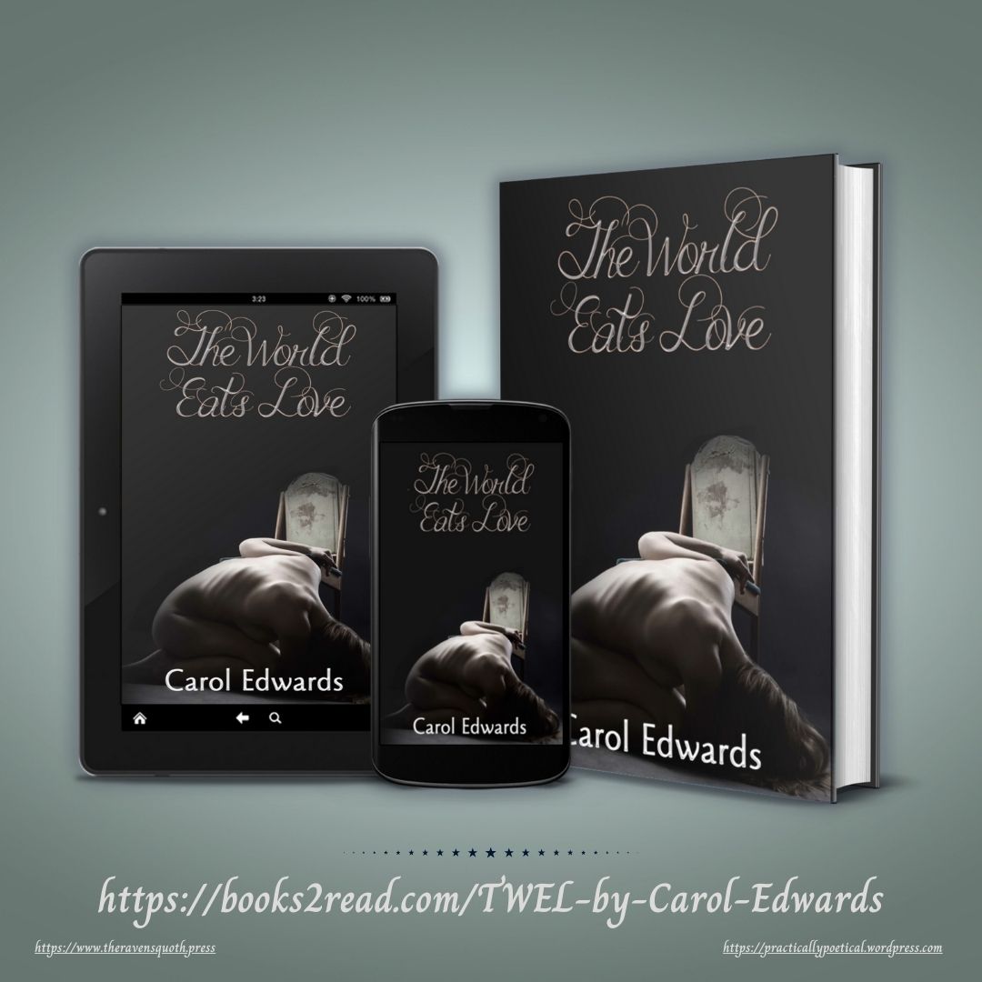 THE WORLD EATS LOVE by @practicallypoet books2read.com/TWEL-by-Carol-…  Poems bearing up under the weight of longing, loss, & regret #poetrycommunity #readingcommunity #poetry #darkpoetry #poetrybooks #bookblogger #bookblast #tbrpile
