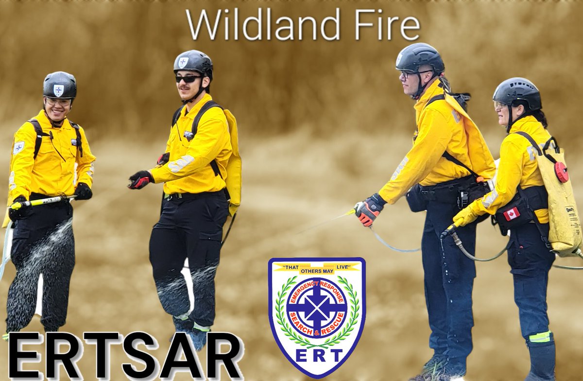Emergency Response Team Search and Rescue Wildland Fire Crews. 

#wildlandfire #Wildland #mopup #firefighting #communitysafety #bushfire #wildfires #nfpa #mnrf #nwcg #firefighter #ertsar #wildlandfire #IFNA #FirstNations #Ontario 

ERTSAR | Emergency Response Team SAR