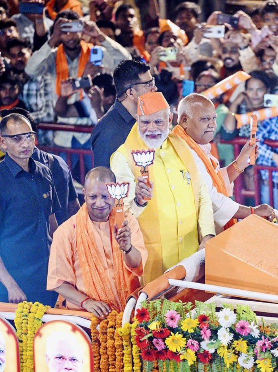 JaipurDialogues's tweet image. Just these two in the Frame together can ensure 270 Seats to BJP! 🔥