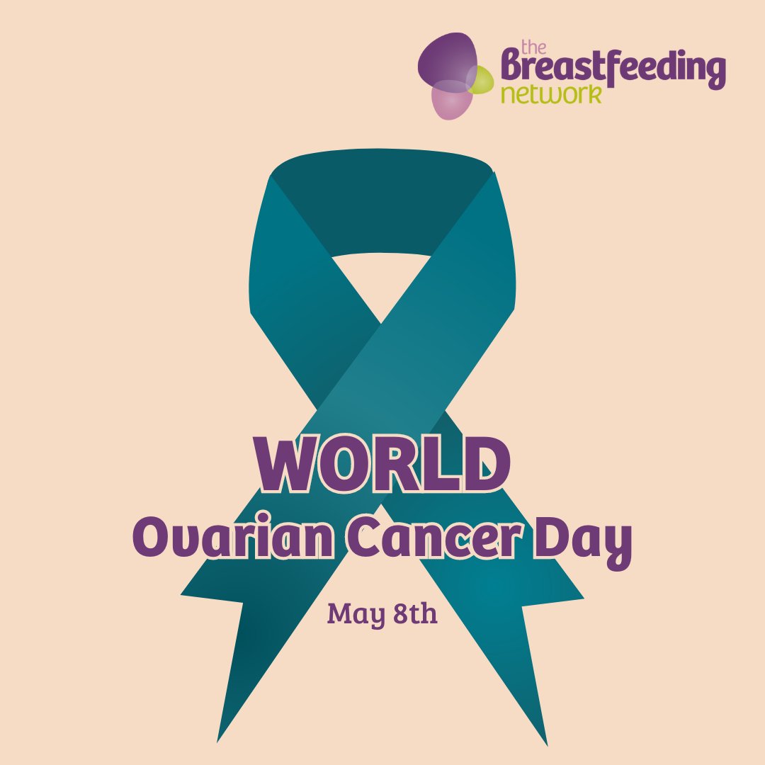 Today is World Ovarian Cancer Day 💙 Mothers who breastfeed (or have breastfed) have a lower risk of ovarian cancer. It's important that they are given the information and support to empower them to make their own choices. unicef.org.uk/babyfriendly/n… #WorldOvarianCancerDay