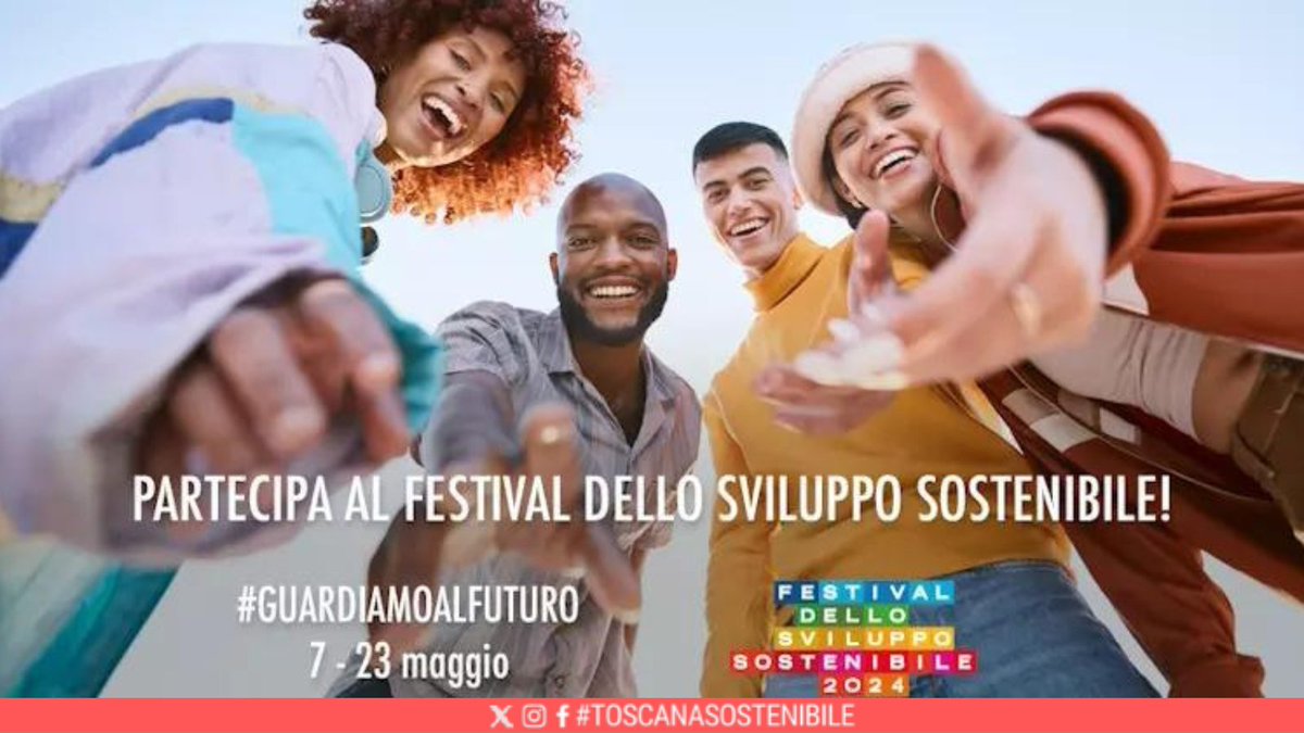 Festival dello sviluppo sostenibile: al via il #7maggio con più di mille iniziative in tutta Italia. #guardiamoalfuturo #svilupposostenibile #asvis
Il calendario 2024.festivalsvilupposostenibile.it/cartellone-com…