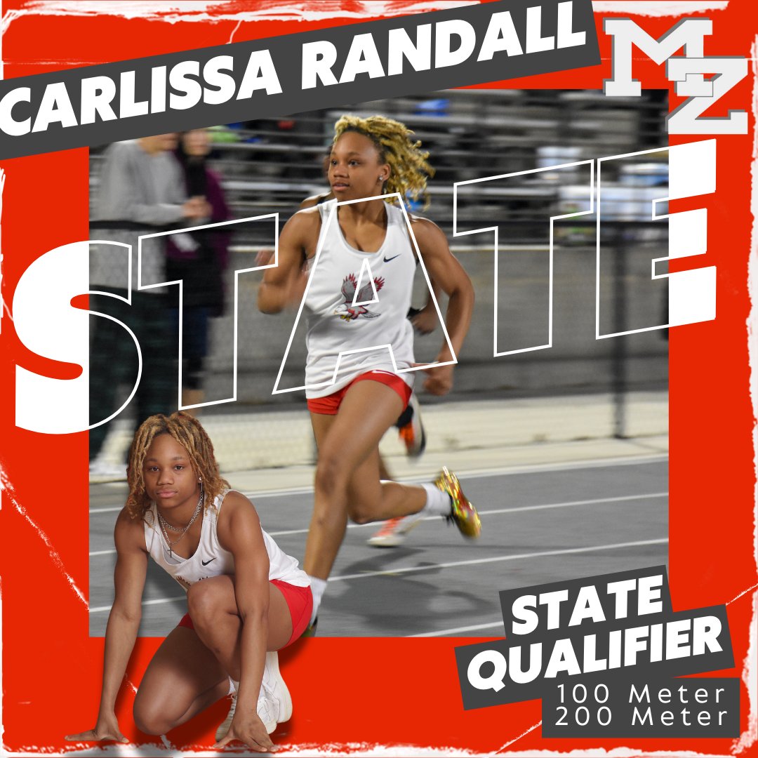 Congratulations to our athletes that qualified for STATE! This is the ultimate goal for any athlete. State will take place May 9-11 in Commerce, GA.