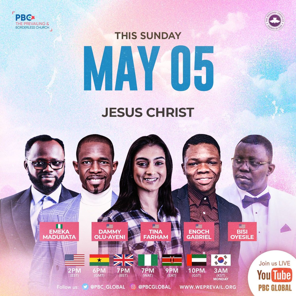 *Everybody talks about world peace!* Join the PBC Live Worship now to find out God’s take! 

Link: youtu.be/4bXu4u0hLyg?si…

#SundayService #PerfectPeace #YearofUnendingCelebrations 
#PBCGlobal #RCCG  #GlobalChurch