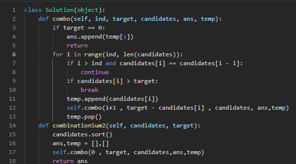 🚀Day 4 of my 100-day coding challenge:
   Did two medium levelled questions : Combination Sum I and II  #LearnInPublic #100daysofcodechallenge #Python #DSA #DeveloperStudentClubs #CodingJourney #SoftwareEngineering