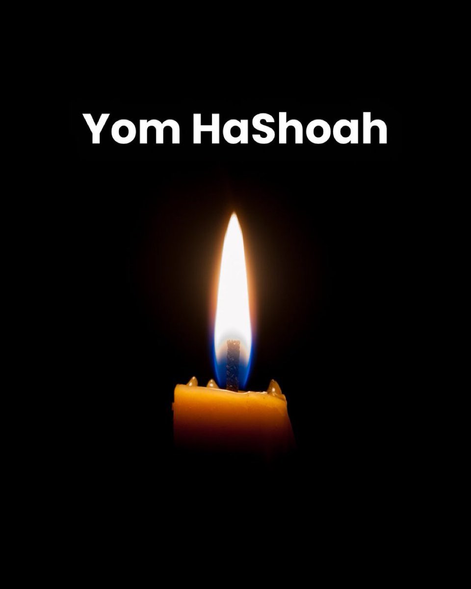 On Yom HaShoah, we remember the six million Jewish people who were murdered during the Holocaust. Our city and our party stands united against hatred.