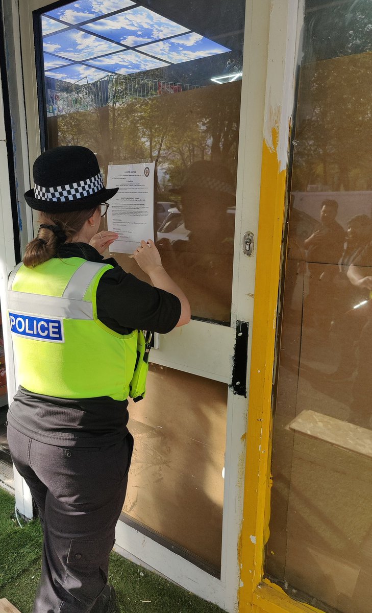 #Community | PC Ellis Hancock from our team played an instrumental part in supporting @BordesleyWMP in getting a closure order granted for a business that was linked to anti-social behaviour, crime & disorder. Read more ➡️ ow.ly/bX0b50RwEUp