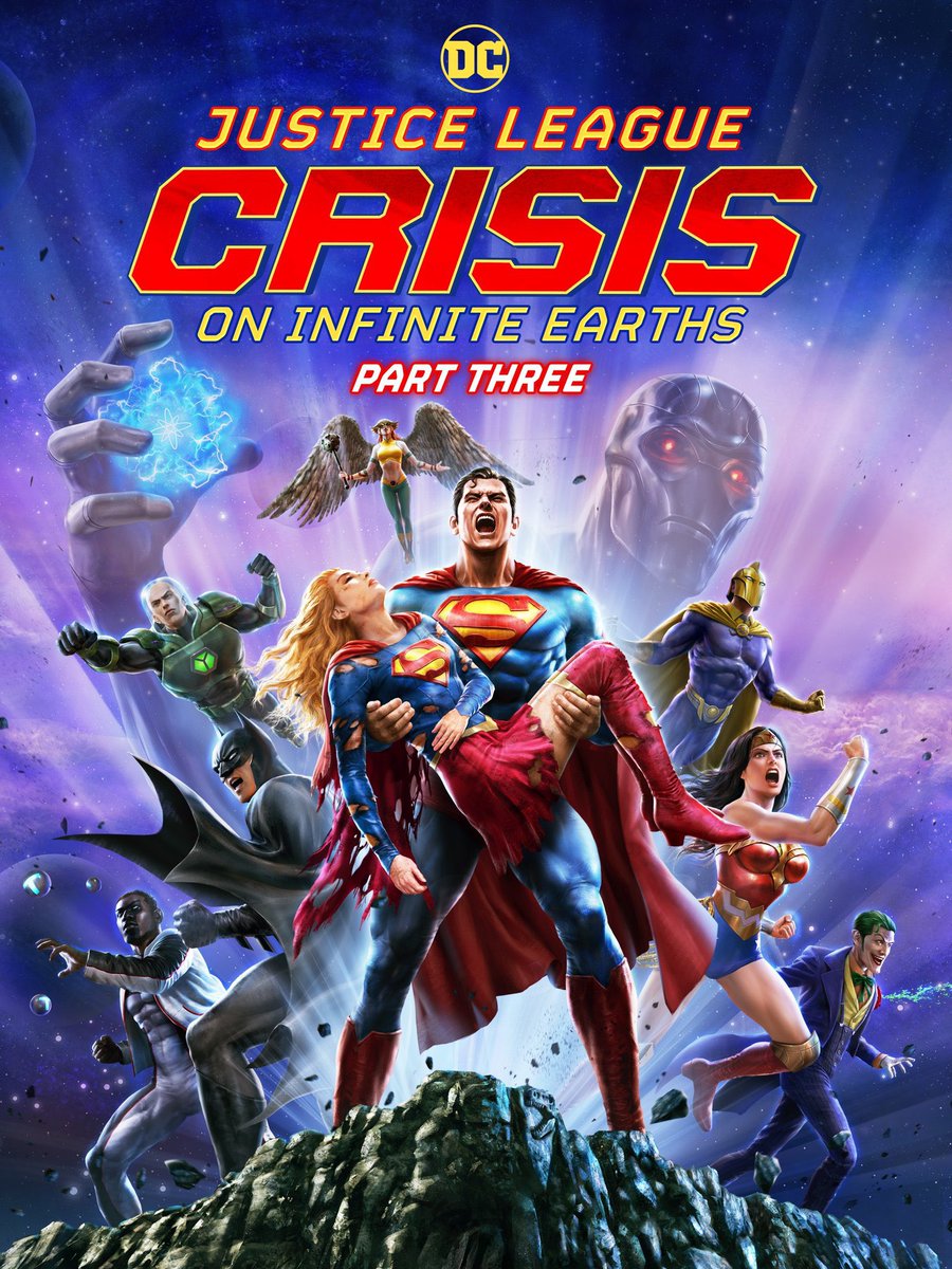 L’affiche du film '#JusticeLeague : Crisis on Infinite Earths - Part. 3' a été dévoilée !