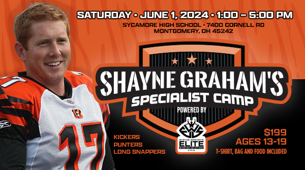 Specialists:🔒your spot for @Shaynegraham17's 6/1 camp in Cincy! 🏈 DM for a discount code. ➡️go.netcamps.com/events/3912-sh…