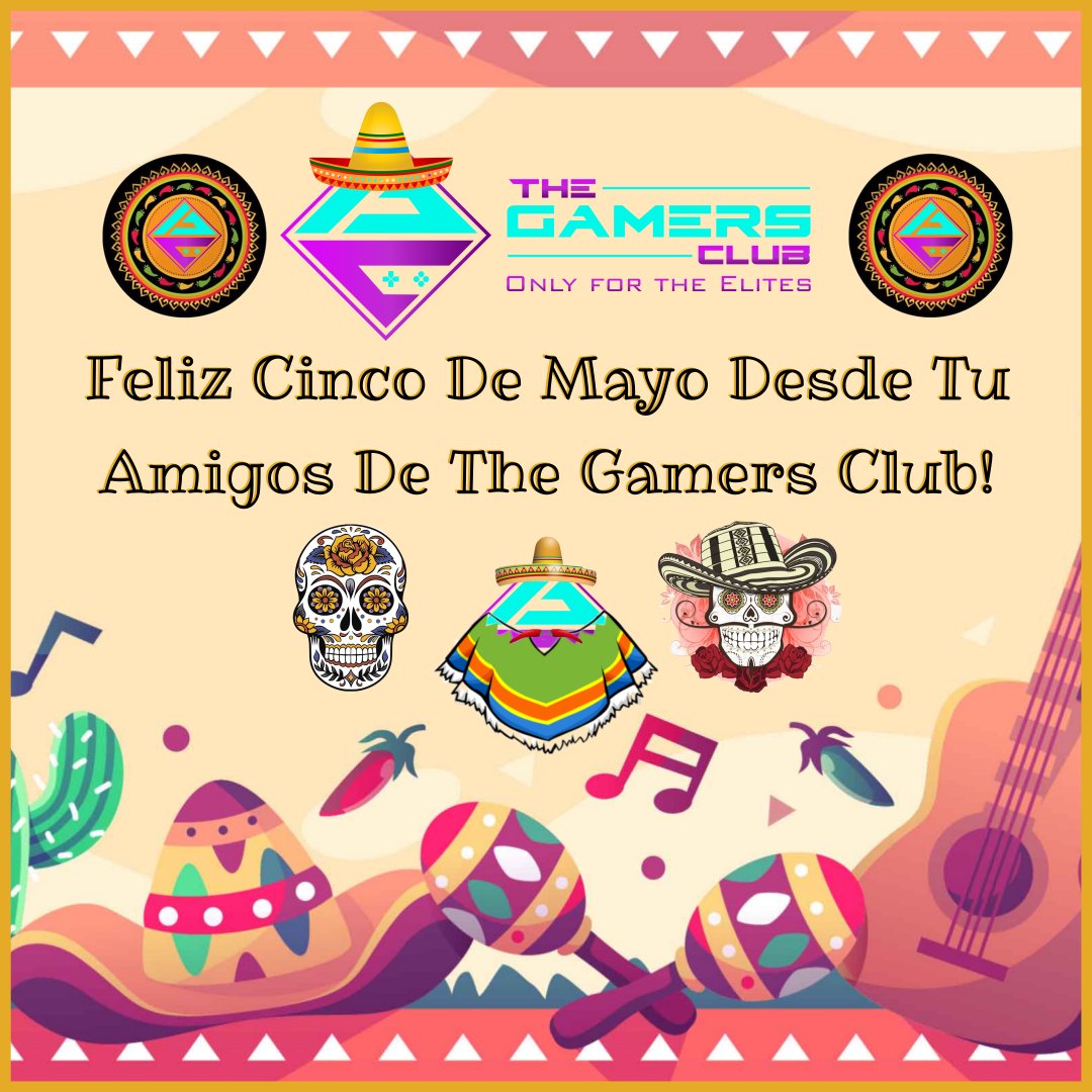 Feliz Cinco de Mayo Elites!
🎉🎊🎮🕹
Come down and game like an Elite today! Open all day for Walk-Ins!
🎉🎊🎮🕹
#thegamersclub #onlyfortheelites
#beelite #cincodemayo #fiesta #arcade #lounge #walkins #privateevents #videogames #gaming #Newyork #longisland #nyc #nassau #hempstead