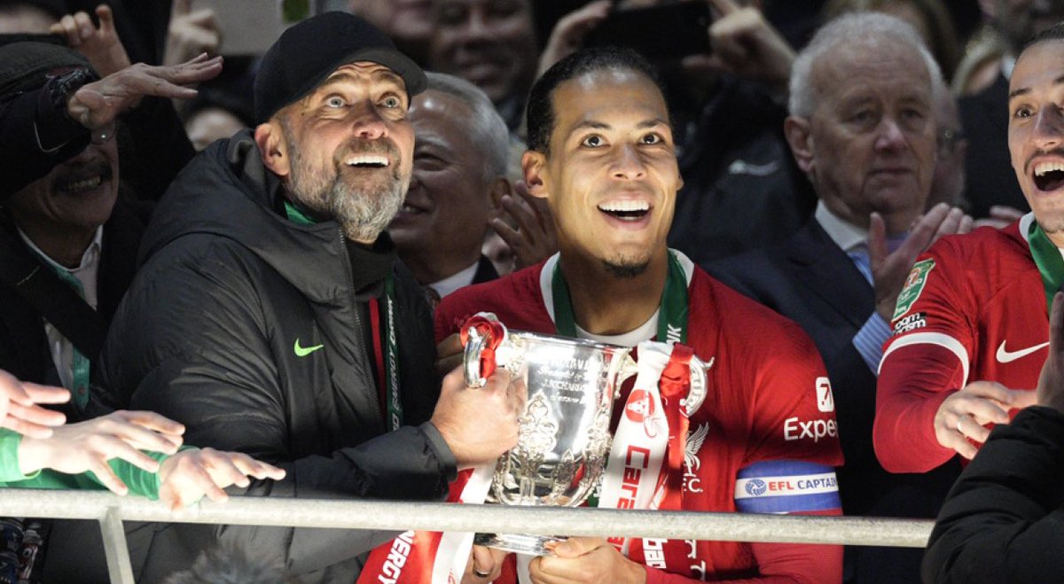 Van Dijk the last piece of the puzzle ended up also being the man to win Klopp his last ever trophy