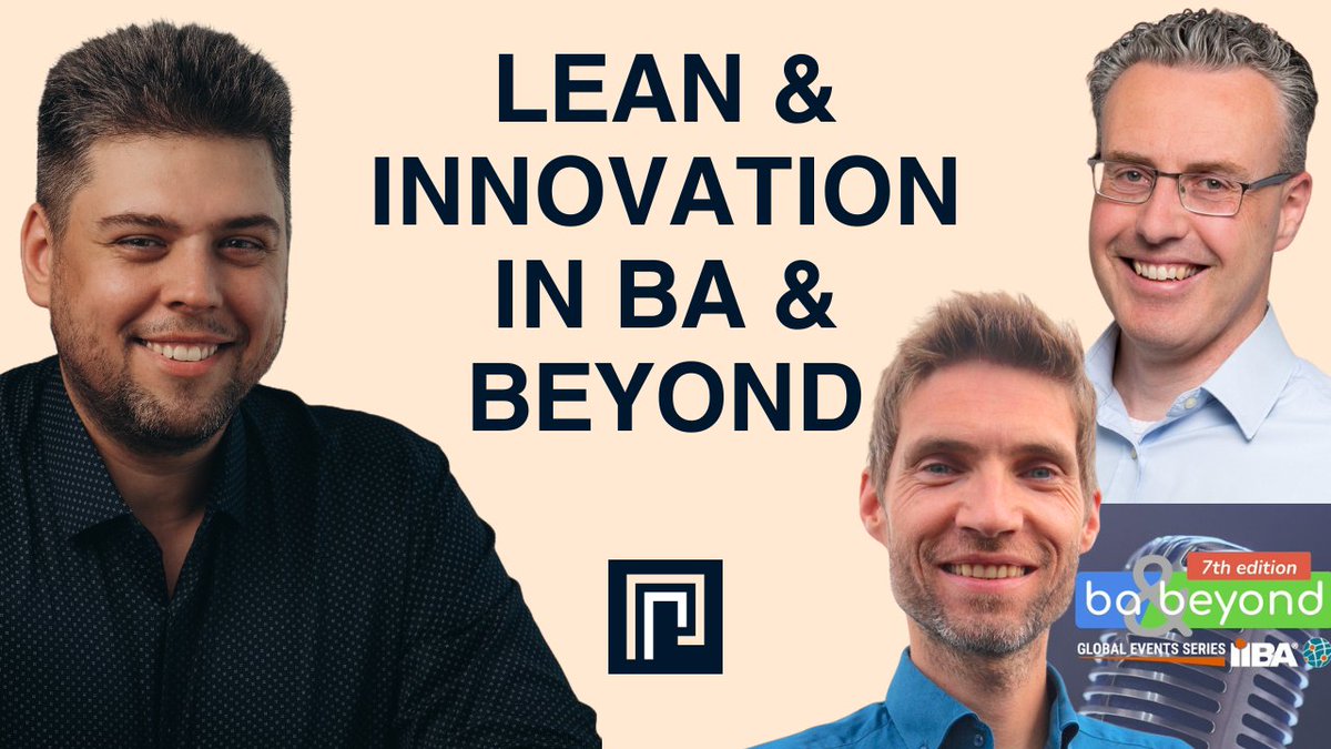New podcast episodes, lean, and innovation are the topics. Check out the link below! Using the BA conference as a backbone, we discuss how business analysts can learn to use lean and innovation techniques. 

youtube.com/watch?v=NtFM0J…

#businessanalysis #conference #analysis #event