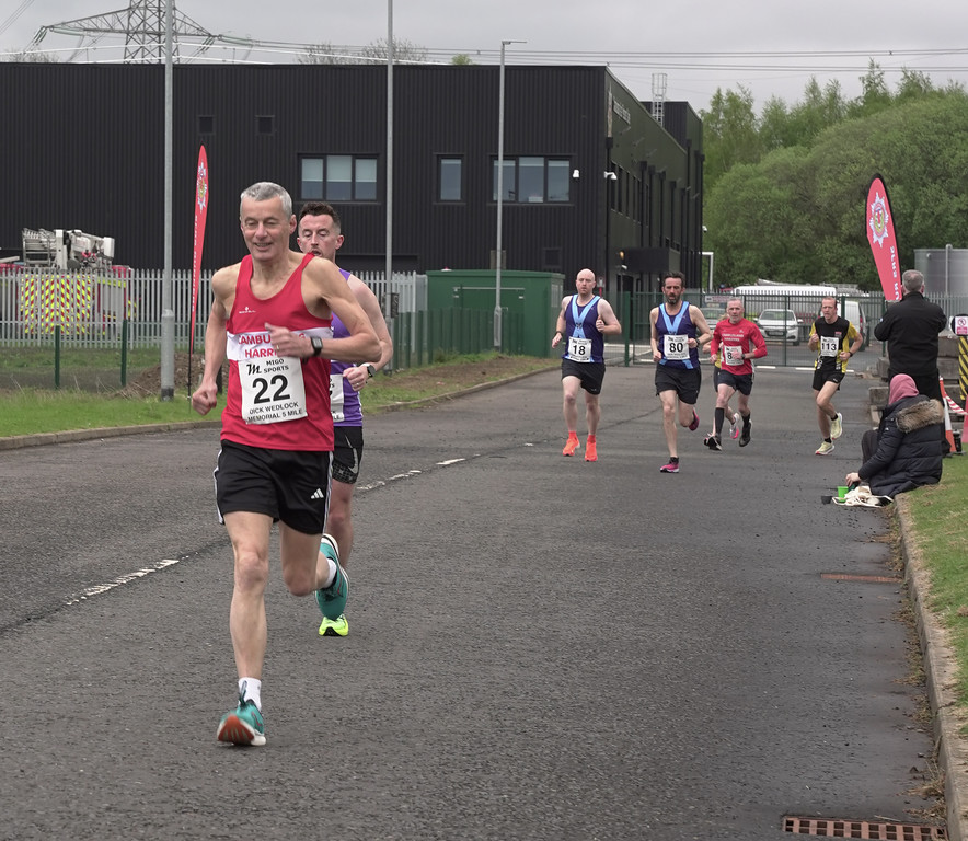 @DGDdes Beginning of the 5 miler race at Cambuslang Fire Stn. Finish time: 32.50