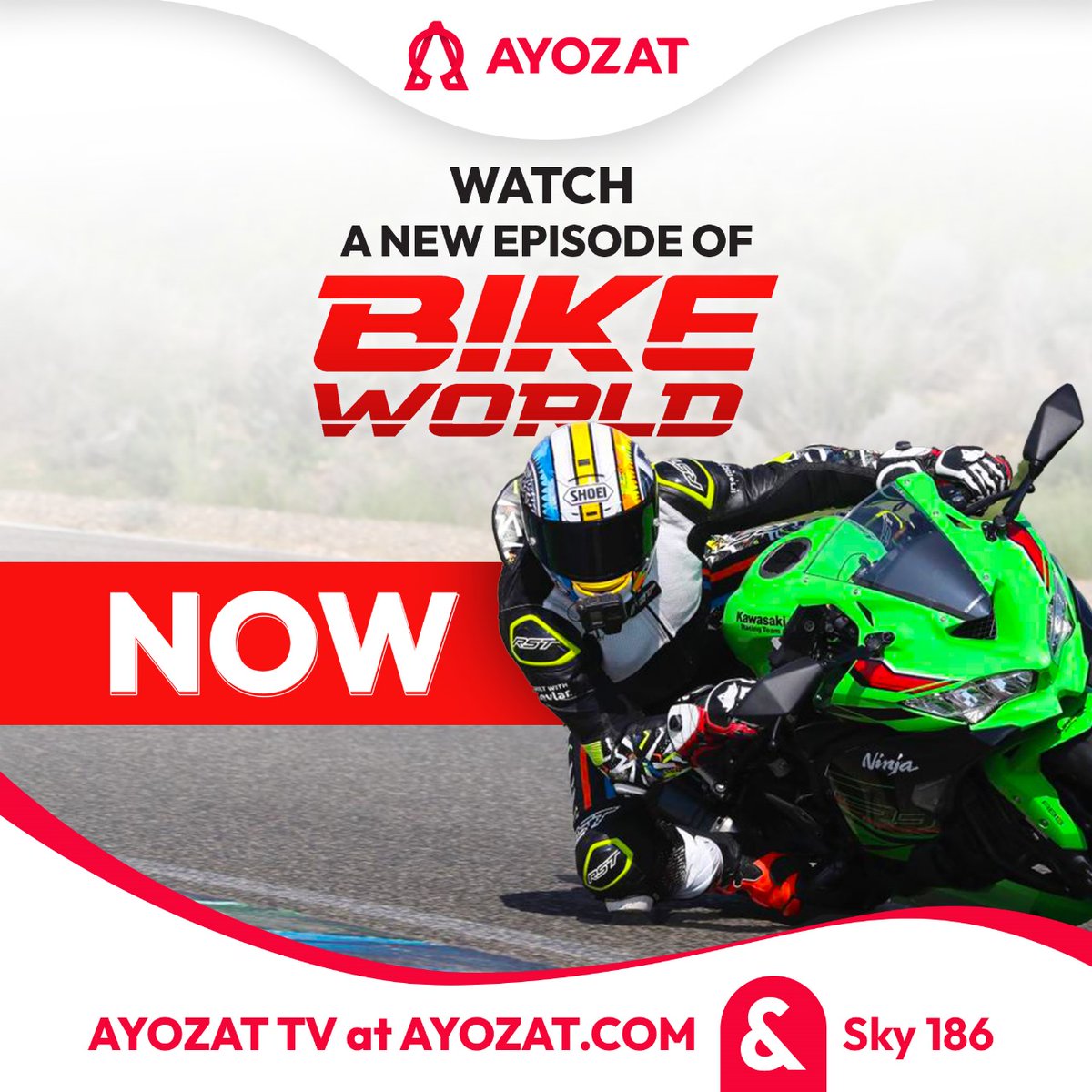 Attention all thrill-seekers! The wait is over! Tune in now for Bike World airing on AYOZAT TV at Sky 186 and streaming on ayozat.com. Don't miss a moment of the action! #bikeworld #motorbikes #motorsport #motorbikelife @Bikeworldtvshow