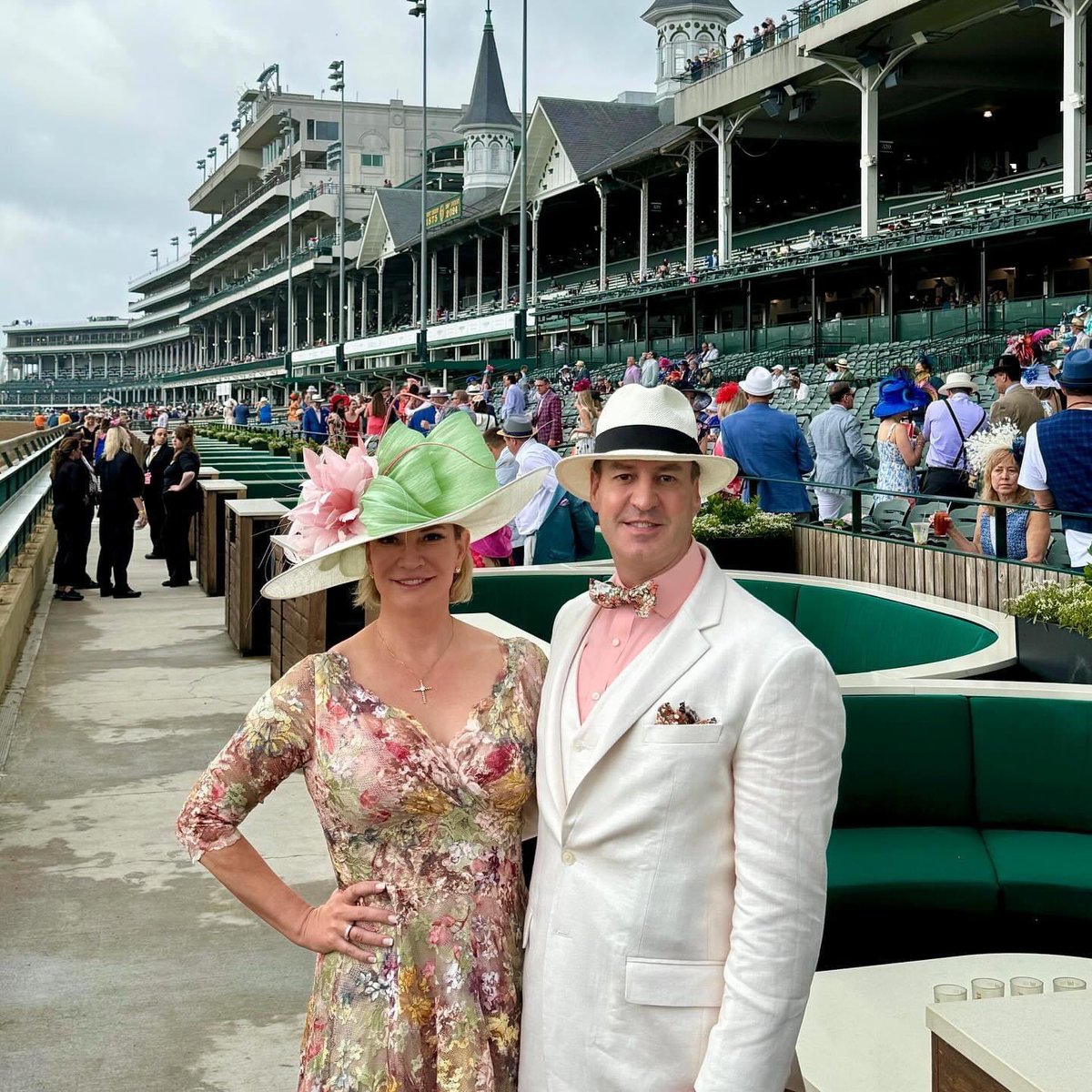 Had an amazing time at the 150th @KentuckyDerby with my sweetheart of 32 years! From the races to the roses, every moment was filled with love and laughter! #KyDerby