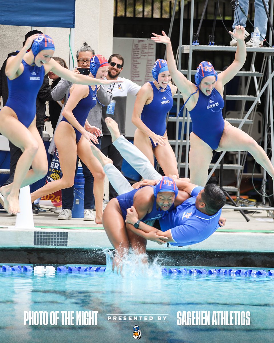 CANT BE STOPPED‼️ #SagehensWWP drops the Athenas 15-10 to claim their third-straight Division III National Championship with Kaylee Stigar earning Tournament MVP honors! #GoSagehens