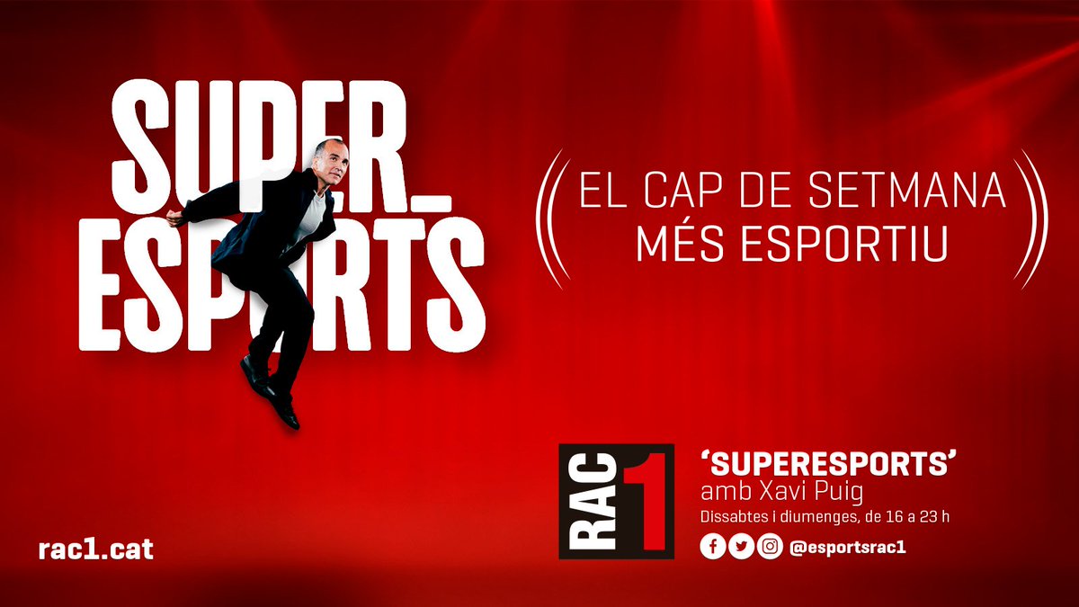 #Superesports | 👋 Tanquem la paradeta! Us deixem amb el #TuDiràs i @aleixparise

Fins la setmana que ve!