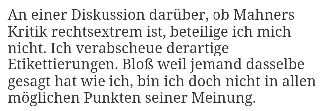 @vorpolitisch Hier zwischen den Zeilen eine gute Anmerkung, wie man unter Menschen miteinander umgeht. Das ist das Hauptproblem was ich mit Team Hümmler habe. Diese ehrenrührige Etikettierung ist dem Umgang in der @gwup unwürdig™️.