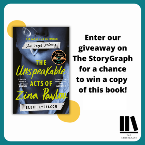 THEY HAVE TOLD SO MANY LIES ABOUT ME... 🚬 Want to win a copy of The #UnspeakableActsOfZinaP by @elenikwriter? Head over to our @thestorygraph giveaway to find out more 👉 bit.ly/49Vklxx