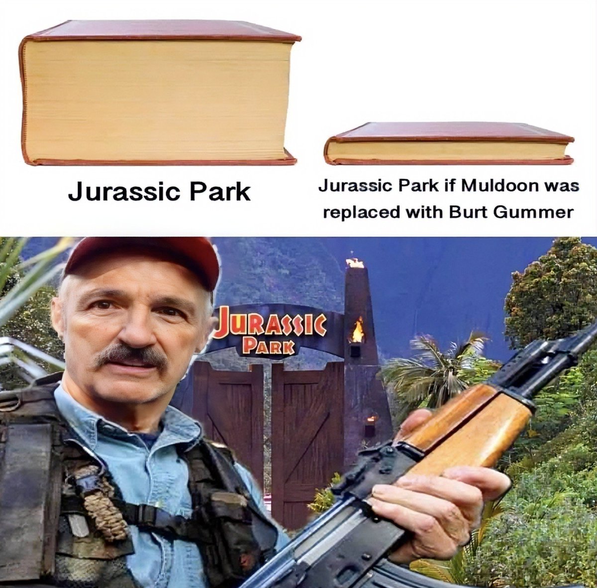 Found meme. Enjoy meme.

#JurassicPark #Tremors