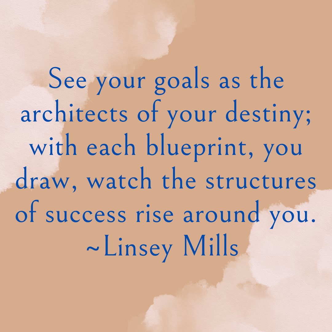 See your goals as the architects of your destiny; with each blueprint, you draw, watch the structures of success rise around you. ~Linsey Mills
#goals2024 #goaloriented #goalorientedmindset #successmindset #successquotes
Follow #currencyofconversations #callinzgroup