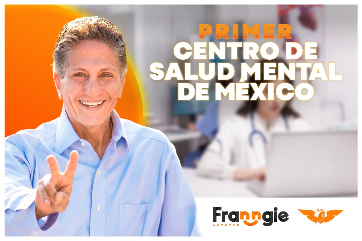 Soy Frangie y quiero ser presidente de Zapopan para que la salud mental sea accesible a todas las personas. Por eso una de mis principales propuestas es construir el primer Centro de Salud Mental en México.