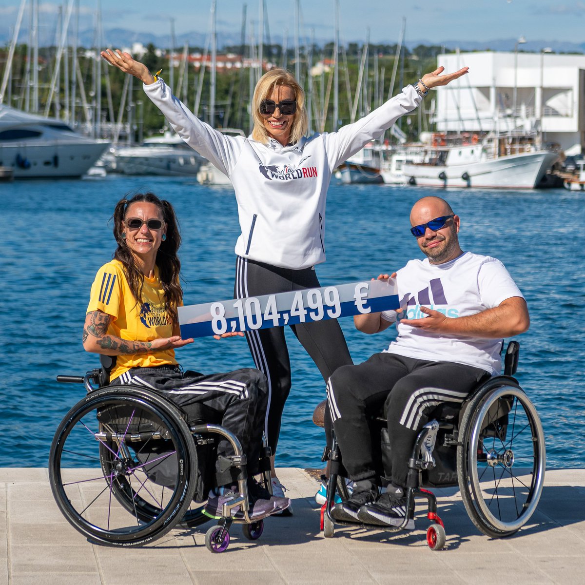 THANK YOU WORLD RUNNERS 🫶 what a record breaking 11th edition of the Wings for Life World Run 🥹

🏃‍♀️ 265.818 of incredible runners and wheelchair participants
🌎 192 nationalities from all over the world
🔬 €8.1M raised for spinal cord injury research

#wingsforlifeworldrun