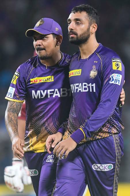 Sunil Narine : “Varun is picking up wickets, it's making my job easier to keep things tight. He is a hard worker and it's good to see him do well.”