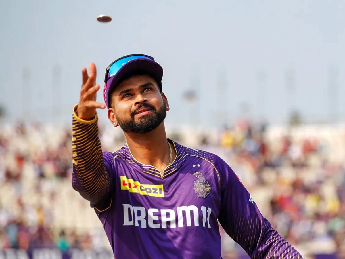 Shreyas Iyer : “The last 6 matches in the dressing room there has been havoc, teammates are coming in and asking skip what's happening, we are losing tosses, but we are winning games that's what matters” #KKR | #Ipl2024