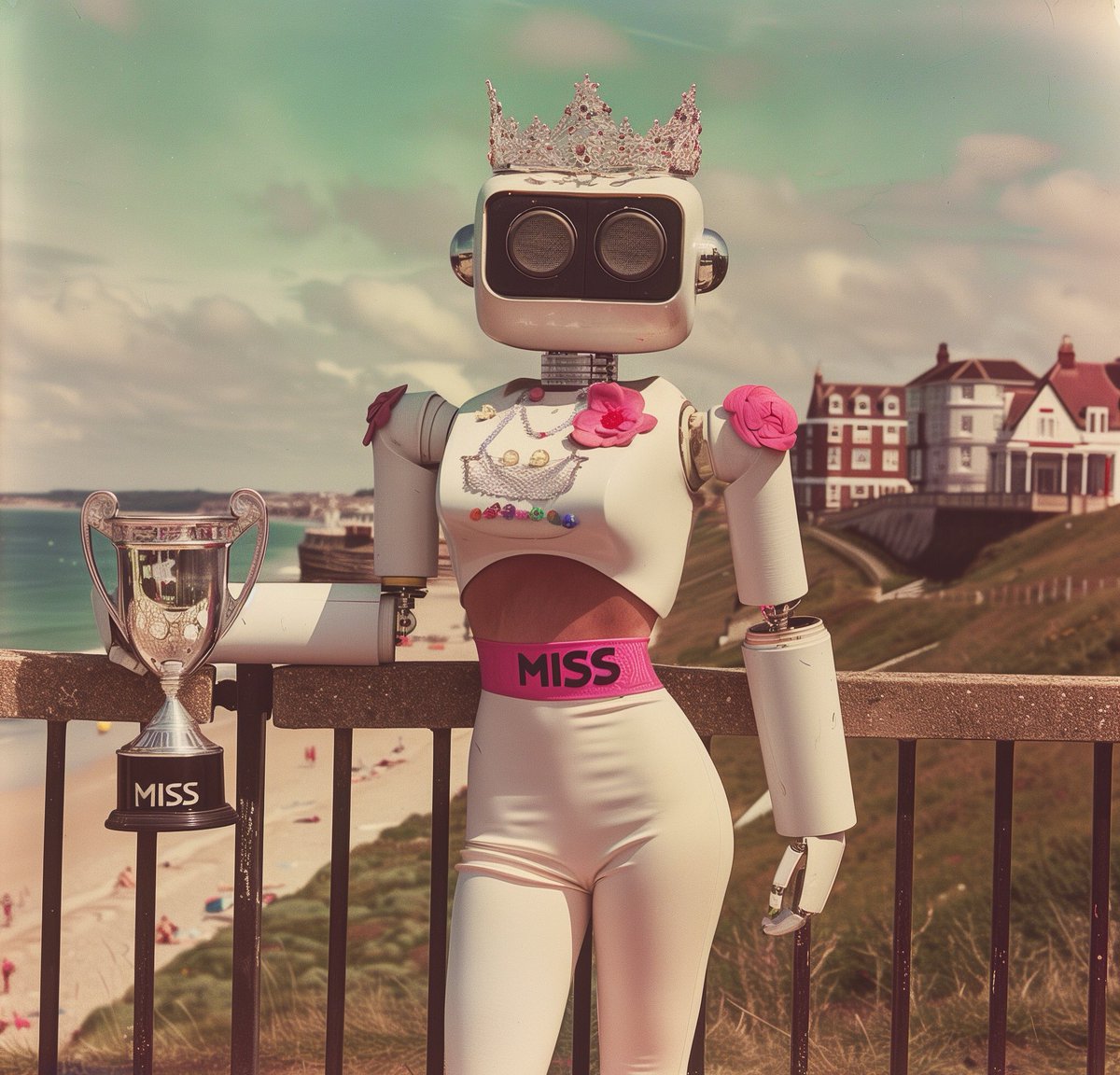 The first ever “Miss AI” pageant, hosted by Fanvue will feature AI-generated female avatars competing for a $20,000 grand prize. (Link in Bio)

#ai #AIart #AIArtCommuity #midjourney #dalleart #nft