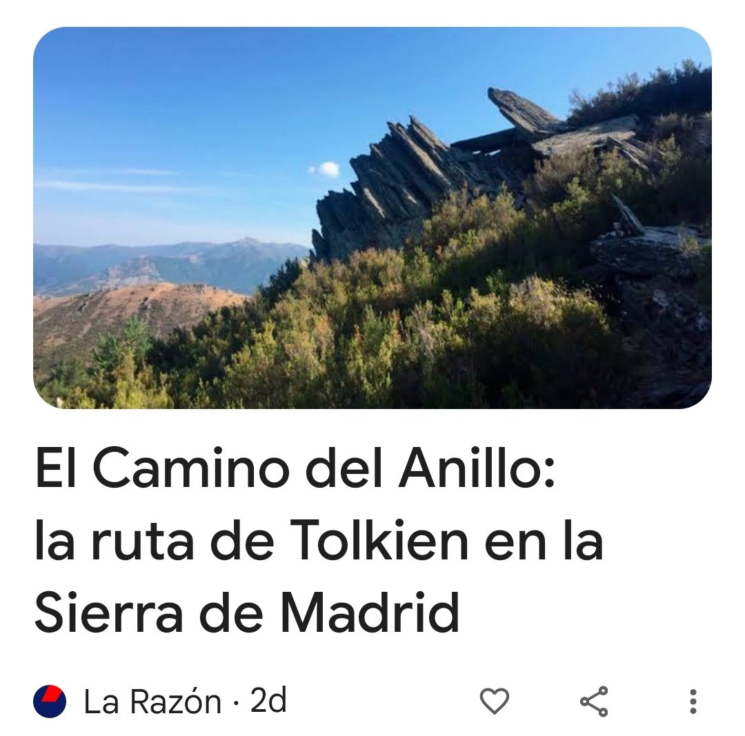 La mejor Tierra Media, la de Madrid.