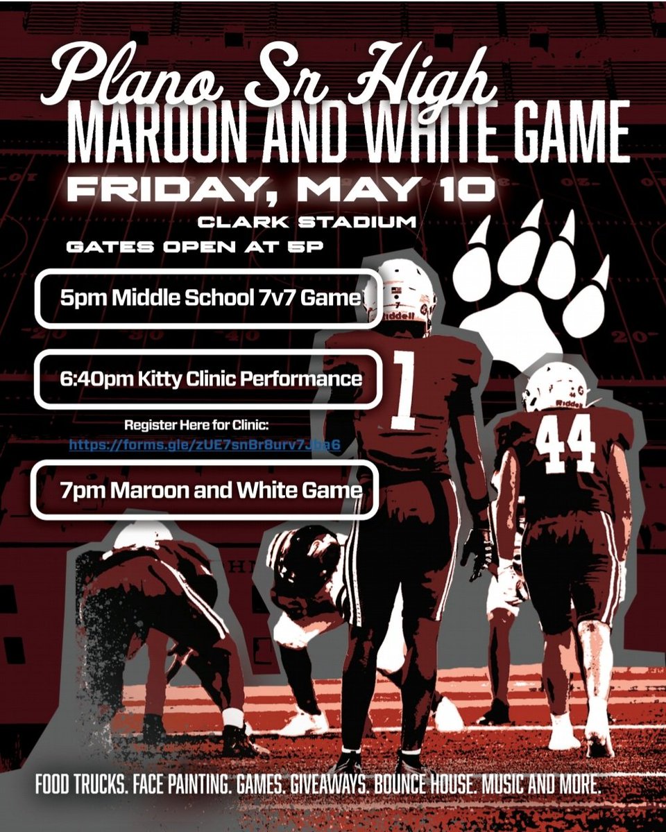 Friday is going to be fun! See you there! Go Cats!