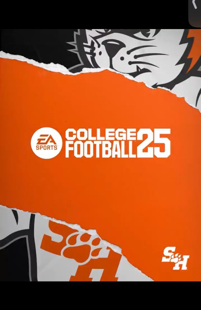 Sam Houston State will be in The new College football game! Pretty cool! #CFB25