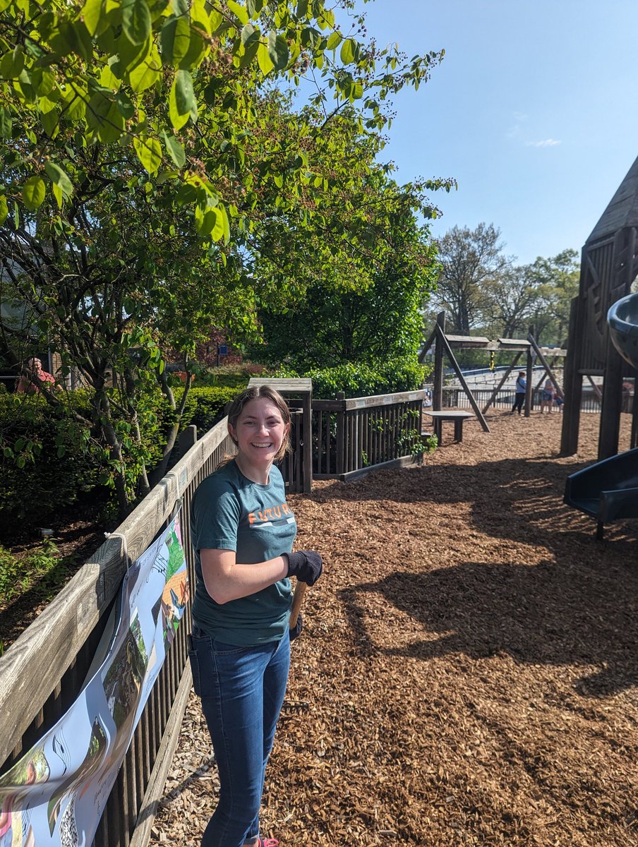 JenkinsCalebL's tweet photo. Full and wonderful Saturday. 
- Volunteering with fellow community members to refresh the Imagination Station
- First Farmers' Market of the season
- Ice cream and a chill evening downtown

Blessings of a new summer. 🌤️

@BSC_brighton

(Photo cred: Imagination Station) https://t.co/hm5I2zq74S