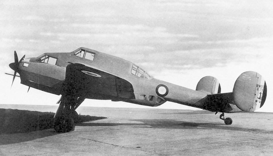 6 May 1940. First flight of the Dewoitine D-750. French low-wing monoplane twin-engine three seat torpedo bomber prototype. Powered by two 500 hp Renault 12R air-cooled inverted V12 engines.