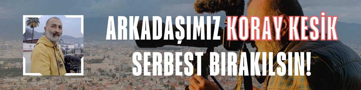 #KorayKesikSerbestBırakılsın
#KorayKesikYalnızDeğildir
