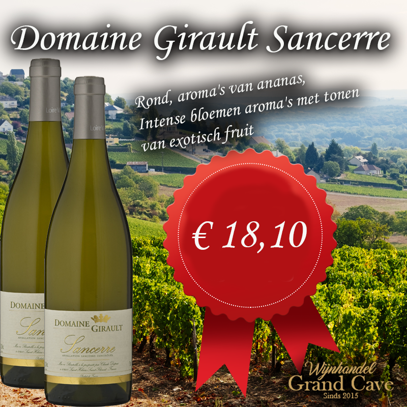 Domaine Girault Sancerre Blanc
wijnhandelgrandcave.nl/nl/1469-domain…
 #wijn #wine #winelover #Sauvignonblanc #instawine #Sancerre #wijntje #winetime #wijnisfijn #winegeek #wein #wijnen #genieten #food #yerseke #zeeland #wijnhandelgrandcave #wijnonline #winelovers