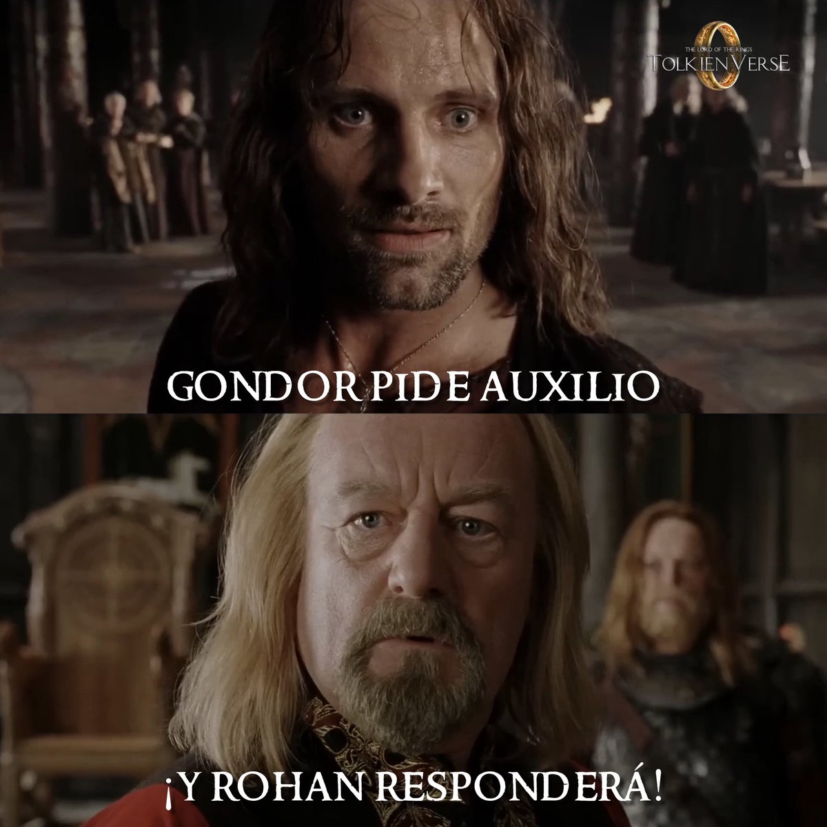 El honor del rey Théoden.