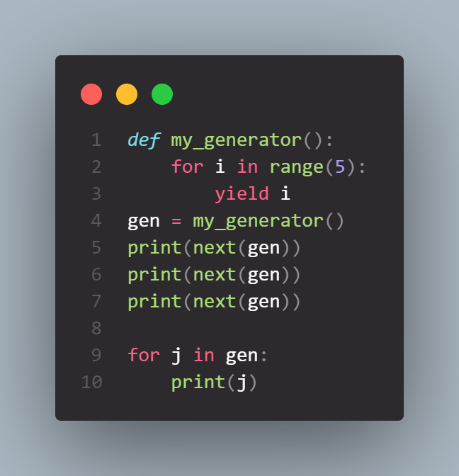 Rohan__Koley's tweet image. Hey!! #connections it's my #day71 of my #75daysofcodechallenge with #python . today I learn about generator in python .#dailycoding #dailylearning #dailychallenge